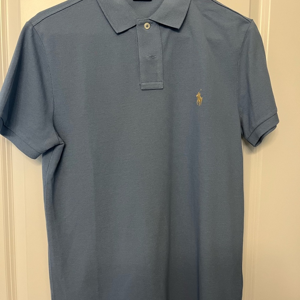 Polo by Ralph Lauren Men's Classic Blue Polo Shirt